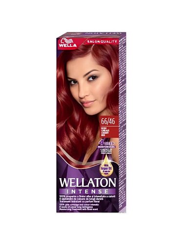 Стойкая крем-краска для волос красная вишня - Wella Professionals Wellaton 66/46
